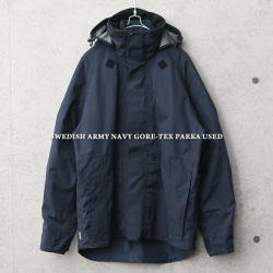 スウェーデン軍 Navy Gore Tex パーカ 軍服 ミリタリーファッション