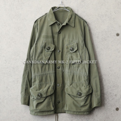 Used カナダ軍 Mk 2 フィールドジャケット 軍服 ミリタリージャケット ミリタリーファッション