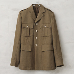 実物 USED イギリス陸軍 ALL RANKS No.2 DRESS ユニフォーム ウール ジャケット【キャンペーン対象外】【I】ミリタリーファッション 軍服