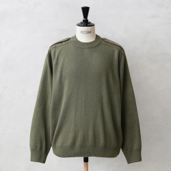 実物 新品 デッドストック ルーマニア軍 クルーネック コマンドセーター【キャンペーン対象外】【I】ミリタリー