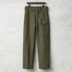 実物 新品 デッドストック カナダ軍 BATTLE DRESS（バトルドレス）ウール トラウザーズ フロントフラップポケット【キャンペーン対象外】【I】ミリタリー