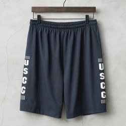 実物 新品 デッドストック 米軍 COAST GUARD（沿岸警備隊）PFU USCG サイドロゴ トレーニングショーツ【キャンペーン対象外】【I】ミリタリー