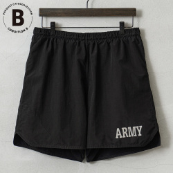 実物 USED 米軍 U.S.ARMY PFU TRAINING ショーツ コンディションB / トレーニングショーツ【キャンペーン対象外】【I】ミリタリー