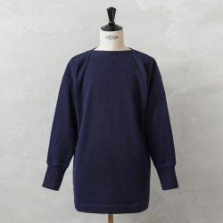 実物 新品 デッドストック イタリア軍 M.M. ボートネック セーター NAVY / イタリア海軍【キャンペーン対象外】【I】ミリタリー