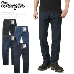 Wrangler ラングラー Wm3903 New Basic レギュラー ストレート ストレッチ デニムパンツ