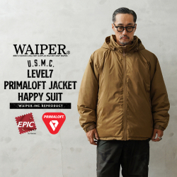 WAIPER.inc 米軍 U.S.M.C. LEVEL7 PRIMALOFT ジャケット HAPPY SUIT EPIC【WP1019】【キャンペーン対象外】【T】