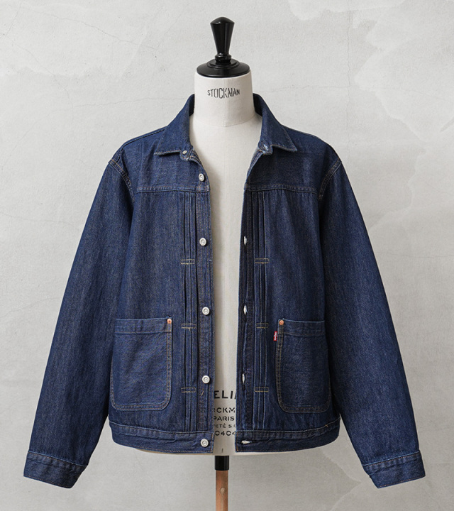Levi's リーバイス　プリーツトラッカージャケット　XL levis-001sa_1.jpg