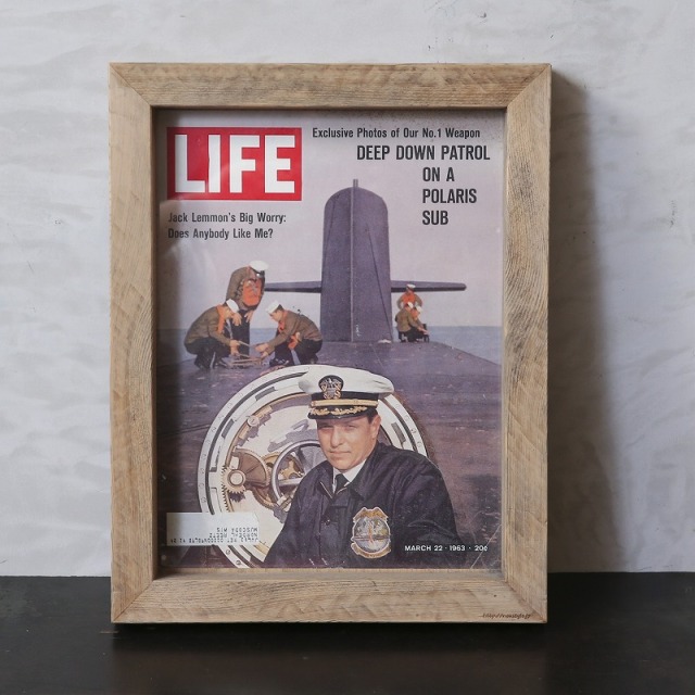 LIFE POSTER オールドパインフレーム【00481 】【T】【キャンペーン対象外】
