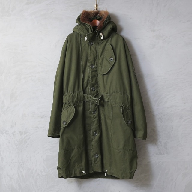 実物 USED イギリス軍 R.A.F. COLD WEATHER VENTILE PARKA【00487】【T】【キャンペーン対象外】 ミリタリー