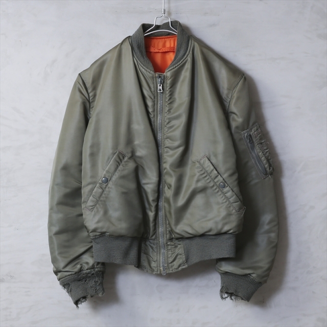1961年SKYLINE CLOTHING MA-1 廻っ M ジグザグ USED