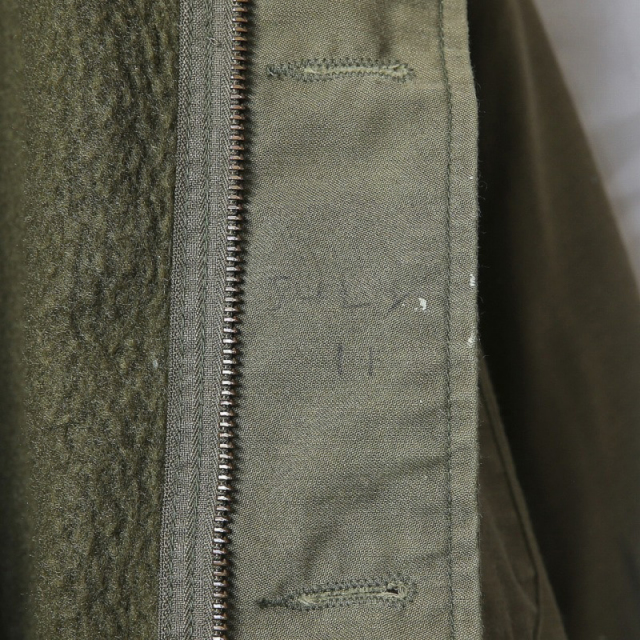 実物 USED 米軍 US NAVY A-2デッキジャケット【00670】 ミリタリー