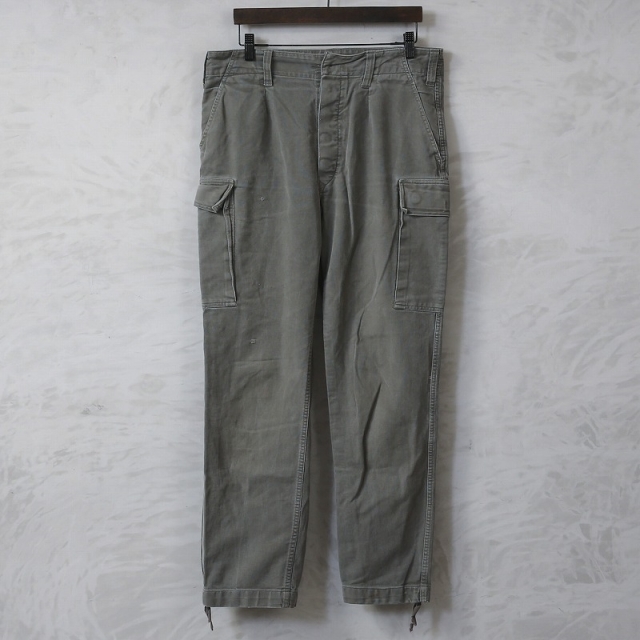 実物 USED ドイツ軍 モールスキンカーゴパンツ【00712】【T】【キャンペーン対象外】 ミリタリー