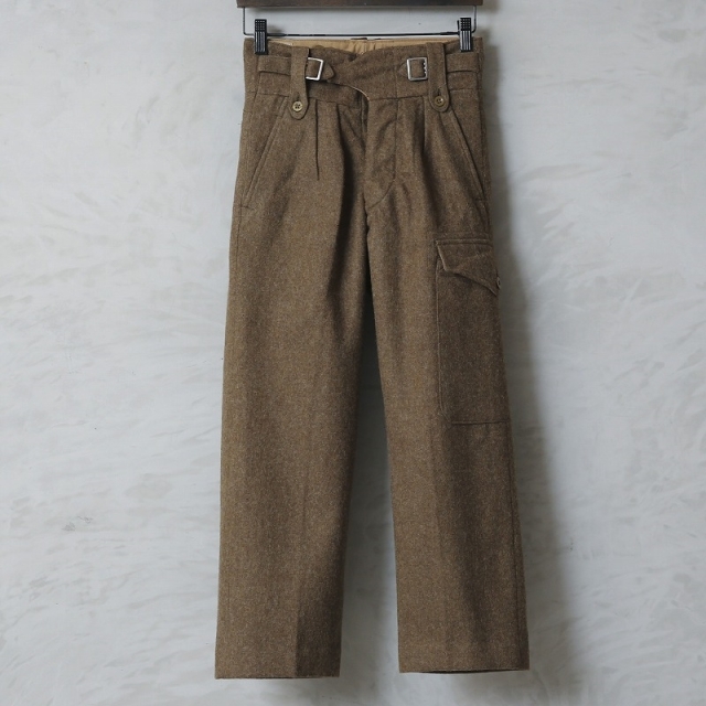 実物 新品 デッドストック イギリス軍 P1949 PATTERN BATTLE DRESS（バトルドレス）ウール トラウザーズ【00878】【キャンペーン対象外】【T】 ミリタリー