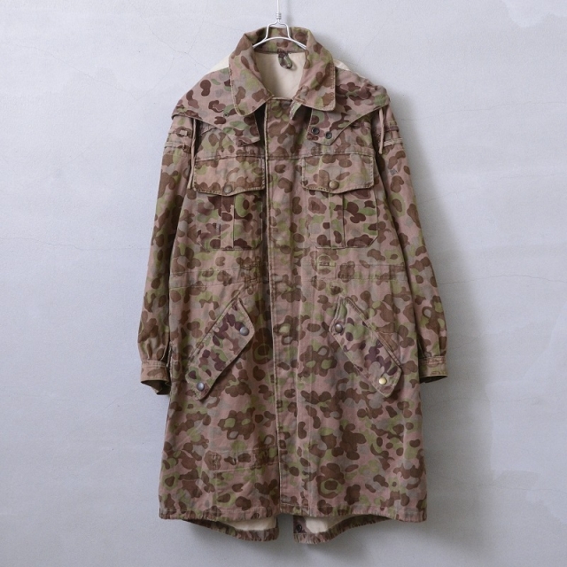 実物 USED オーストリア軍 50's PEA DOT CAMO PARKA【00930】ミリタリー