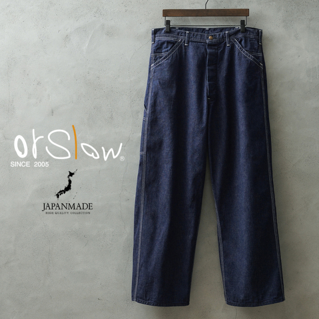 【即日出荷対応】orSlow オアスロウ 01-5126-81 1930’S WIDE FIT PAINTER PANTS ペインターパンツ 日本製【キャンペーン対象外】【T】