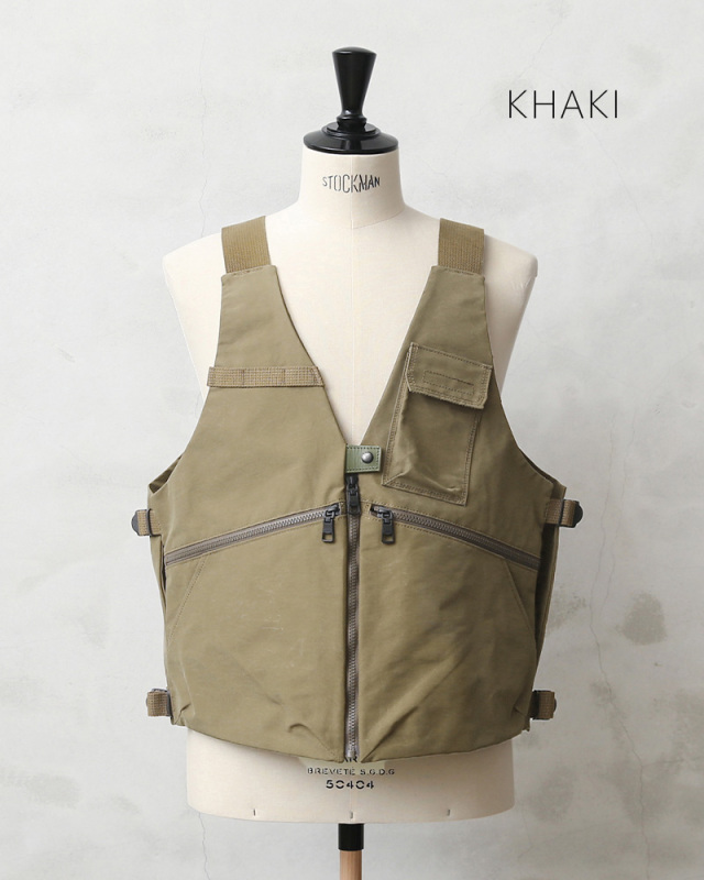 AS2OV アッソブ 011901 SHRINK NYLON CAMP VEST 3 キャンプ ベスト 3