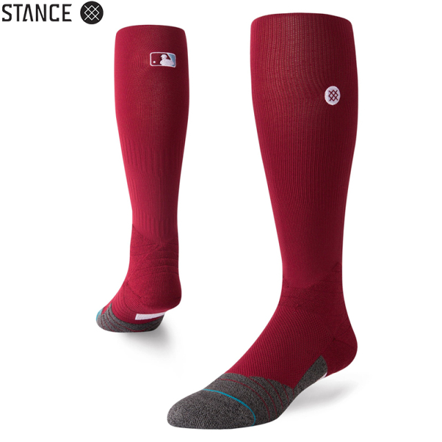 ★ただいま10％OFF割引中★【メーカー取次】STANCE スタンス DIAMOND PRO OTC ソックス MAROON M759C16DIA#MRN 靴下 【キャンペーン対象外】【T】
