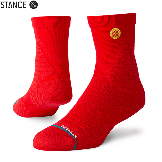 ★ただいま10％OFF割引中★【メーカー取次】STANCE スタンス GAMEDAY PRO QTR ソックス RED M359A19GAM#RED 靴下 【キャンペーン対象外】【T】