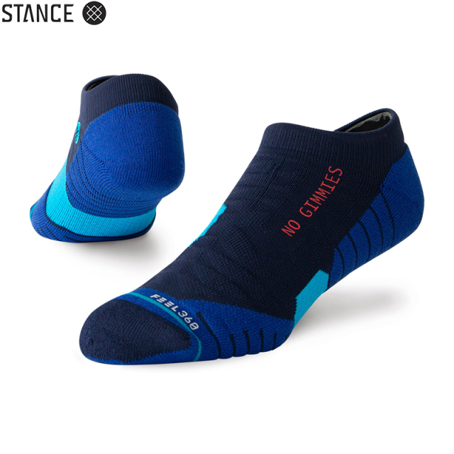 ★ただいま10％OFF割引中★【メーカー取次】STANCE スタンス NO GIMMIES LOW ソックス ROYAL M258A19NOL#ROY 靴下 【キャンペーン対象外】【T】