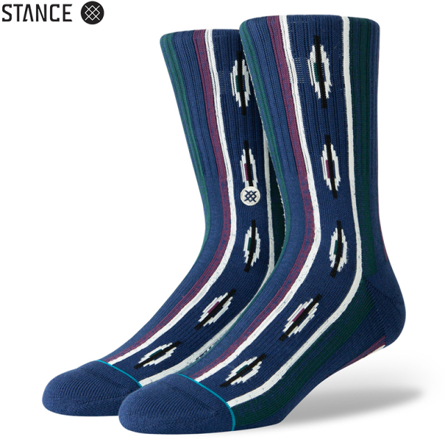 ★ただいま10％OFF割引中★【メーカー取次】STANCE スタンス ACADIA ソックス NAVY M556A19ACA#NVY 靴下 【キャンペーン対象外】【T】