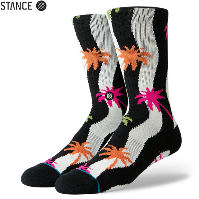 ★ただいま10％OFF割引中★【メーカー取次】STANCE スタンス DUNIEZ ソックス BLACK M556A19DUN#BLK 靴下 【キャンペーン対象外】【T】