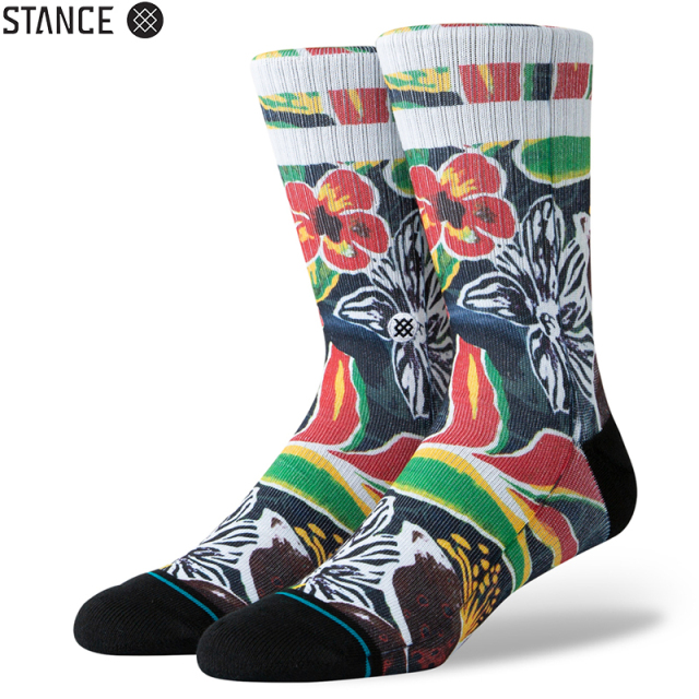 ★ただいま10％OFF割引中★【メーカー取次】STANCE スタンス SINHARAJA ソックス BLACK M556A19SIN#BLK 靴下 【キャンペーン対象外】【T】
