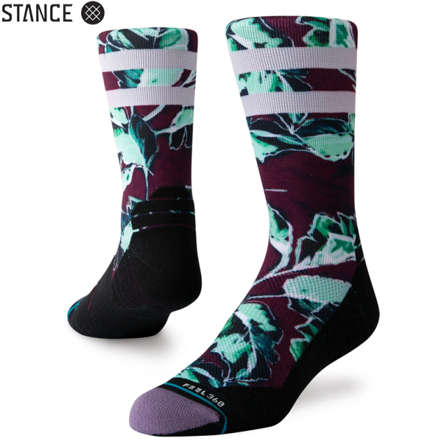 ★ただいま10％OFF割引中★【メーカー取次】STANCE スタンス HYBRID CREW ソックス PURPLE M558A19HYC#PUR 靴下 【キャンペーン対象外】【T】