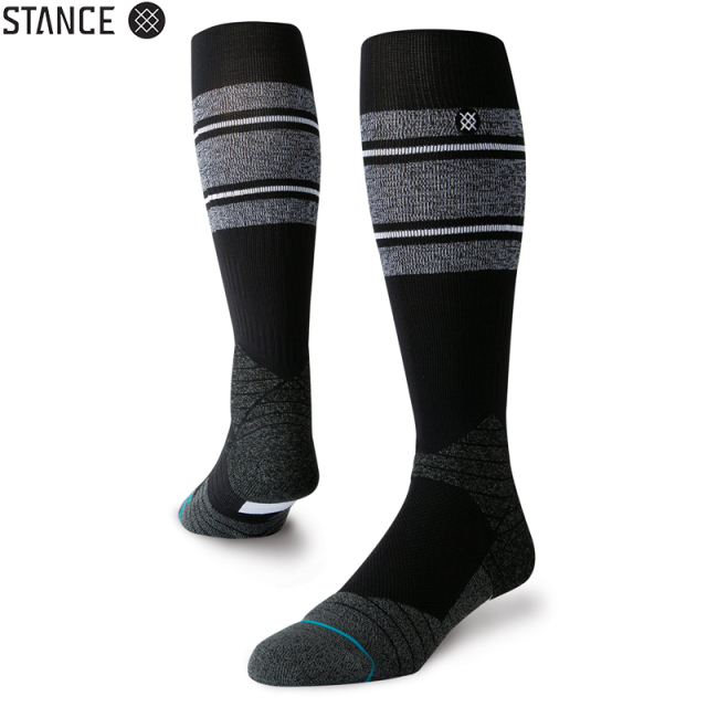 ★ただいま10％OFF割引中★【メーカー取次】STANCE スタンス DIAMOND PRO STRIPE OTC ソックス BLACK/WHITE M759A19DMN#BLW 靴下 【キャンペーン対象外】【T】