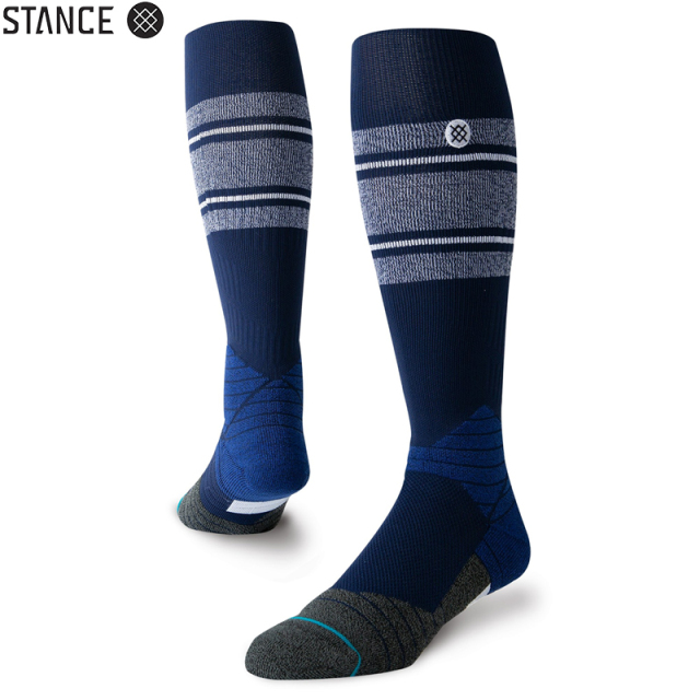 ★ただいま10％OFF割引中★【メーカー取次】STANCE スタンス DIAMOND PRO STRIPE OTC ソックス WHITE/NAVY M759A19DMN#WHN 靴下 【キャンペーン対象外】【T】