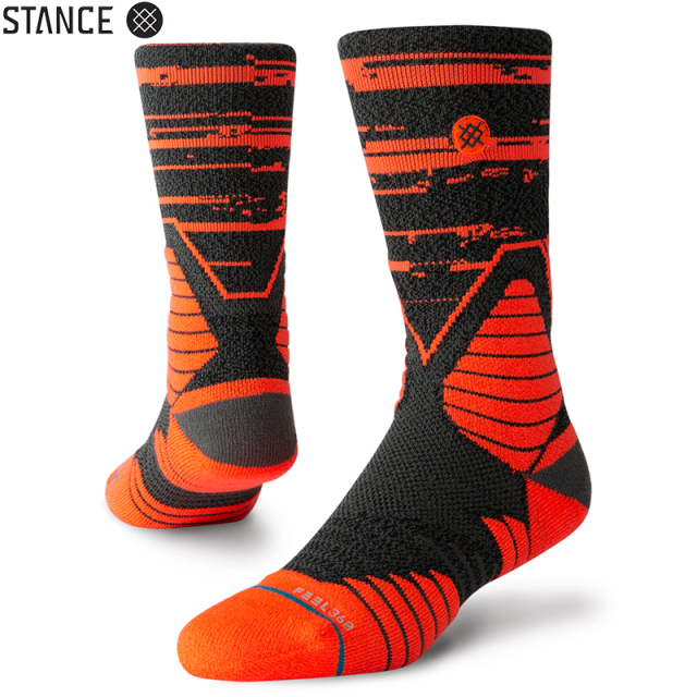 ★ただいま10％OFF割引中★【メーカー取次】STANCE スタンス DIGITAL NOISE ソックス ORANGE M559C19DIG#ORA 靴下 【キャンペーン対象外】【T】