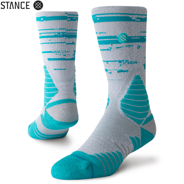 ★ただいま10％OFF割引中★【メーカー取次】STANCE スタンス DIGITAL NOISE ソックス TEAL M559C19DIG#TEA 靴下 【キャンペーン対象外】【T】