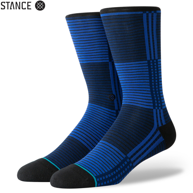 ★ただいま10％OFF割引中★【メーカー取次】STANCE スタンス BARCHETTA ソックス BLUE M545D19BAR#BLU 靴下 【キャンペーン対象外】【T】