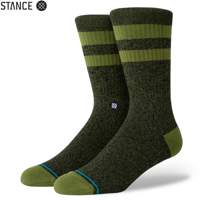 ★ただいま10％OFF割引中★【メーカー取次】STANCE スタンス JOVEN ソックス GREEN BLACK M556C17JOV#GBL 靴下 【キャンペーン対象外】【T】
