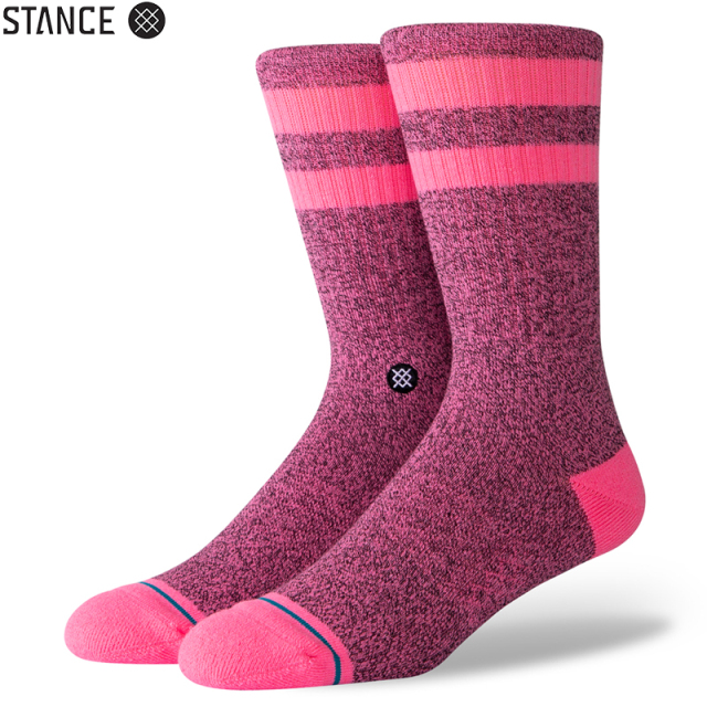 ★ただいま10％OFF割引中★【メーカー取次】STANCE スタンス JOVEN ソックス PINK BLACK M556C17JOV#PNB 靴下 【キャンペーン対象外】【T】