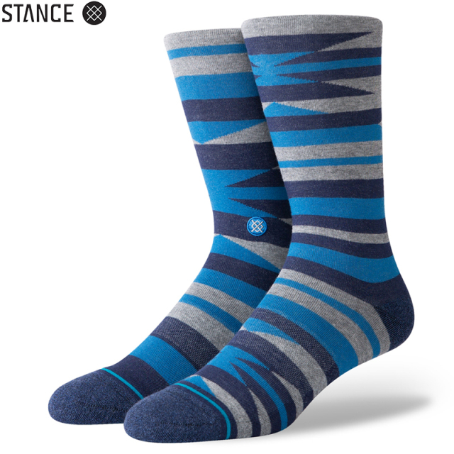 ★ただいま10％OFF割引中★【メーカー取次】STANCE スタンス FAWKES ソックス BLUE M545A20FAW#BLU 靴下 【キャンペーン対象外】【T】