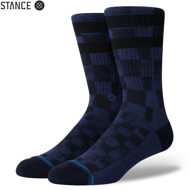 ★ただいま10％OFF割引中★【メーカー取次】STANCE スタンス HASTING ソックス BLUE M556A20HAS#BLU 靴下 【キャンペーン対象外】【T】