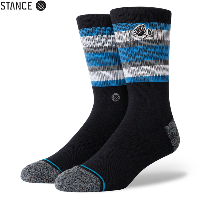 ★ただいま10％OFF割引中★【メーカー取次】STANCE スタンス JOAN ソックス BLACK M556A20JON#BLK 靴下 【キャンペーン対象外】【T】