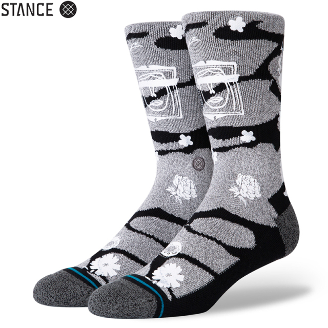 ★ただいま10％OFF割引中★【メーカー取次】STANCE スタンス KEN ソックス BLACK M558A20KEN#BLK 靴下 【キャンペーン対象外】【T】