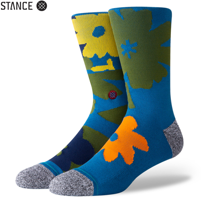 ★ただいま10％OFF割引中★【メーカー取次】STANCE スタンス NEW TOUR	ソックス BLUE M558A20NEW#BLU 靴下 【キャンペーン対象外】【R】