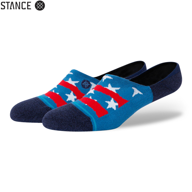 ★ただいま10％OFF割引中★【メーカー取次】STANCE スタンス FREEDOM STRIKE ソックス BLUE M145B20FRE#BLU 靴下 【キャンペーン対象外】【T】