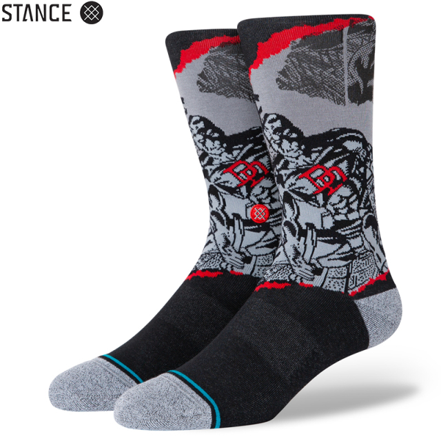 ★ただいま10％OFF割引中★【メーカー取次】STANCE スタンス THE DAREDEVIL ソックス BLACK A545D20DAR#BLK 靴下 【キャンペーン対象外】【T】