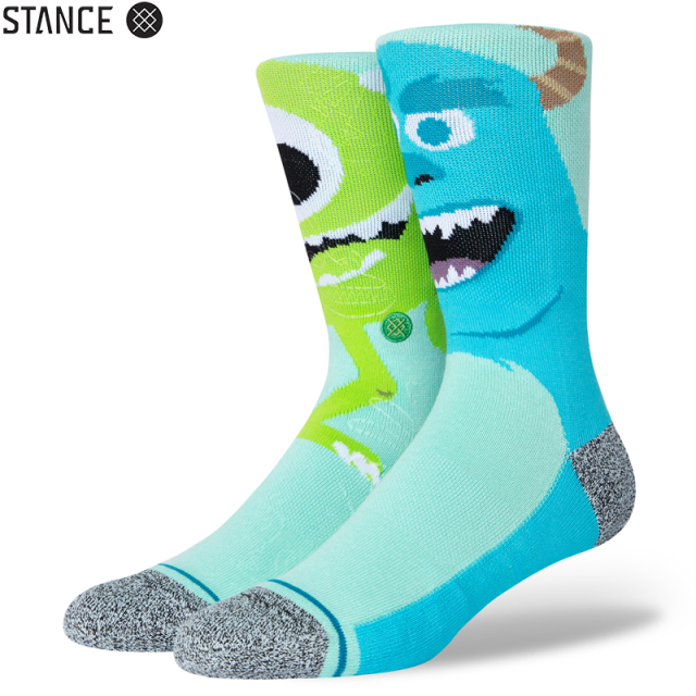 ★ただいま10％OFF割引中★【メーカー取次】STANCE スタンス MONSTROPOLIS ソックス TURQUOISE A558D20MON#TUR 靴下 【キャンペーン対象外】【T】