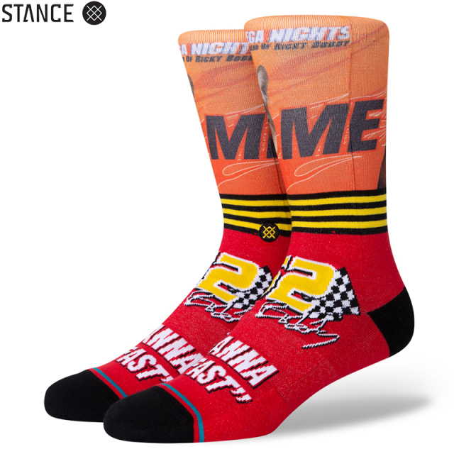★ただいま10％OFF割引中★【メーカー取次】STANCE スタンス I WANNA GO FAST ソックス RED A545A21IWA#RED 靴下 【キャンペーン対象外】【T】