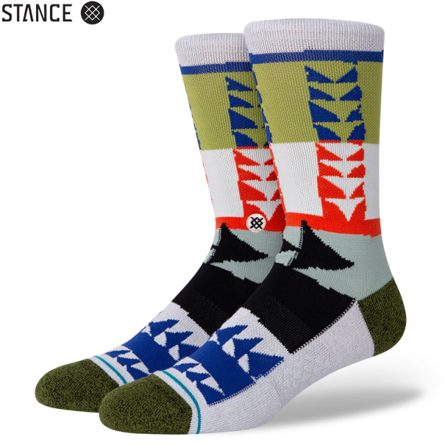 ★ただいま10％OFF割引中★【メーカー取次】STANCE スタンス LOS MOLINOS ソックス GREY A558A21LOM#GRY 靴下 【キャンペーン対象外】【T】