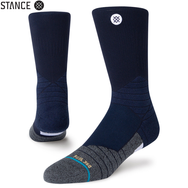 ★ただいま10％OFF割引中★【メーカー取次】STANCE スタンス ICON SPORT CREW ソックス NAVY A559A21SC#NVY 靴下 【キャンペーン対象外】【T】
