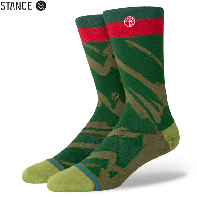 ★ただいま10％OFF割引中★【メーカー取次】STANCE スタンス FT. GREENE* ソックス CAMO A545D20FTG#CAM 靴下 【キャンペーン対象外】【T】