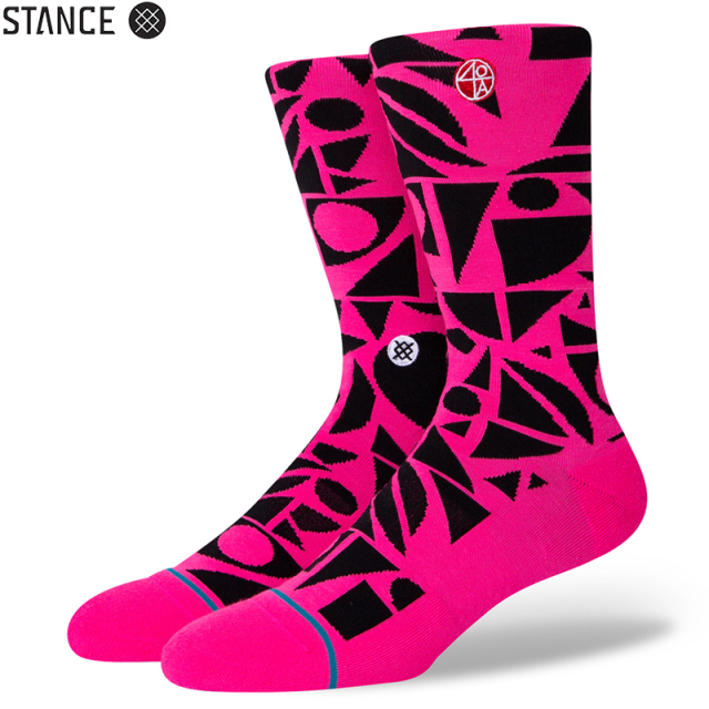 ★ただいま10％OFF割引中★【メーカー取次】STANCE スタンス NATIVE SON* ソックス PINK A545D20NSN#PNK 靴下 【キャンペーン対象外】【T】