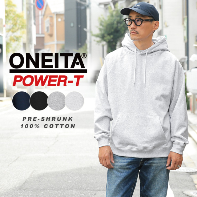 ★カートで割引対象品★【即日出荷対応】ONEITA オニータ 2323-027ON POWER-SWEAT パワースウェット スウェットフーディ【T】