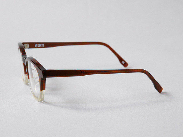 OWN オウン OW-06BRKH-PHBR #06 BROWN×KIHAKU / CLEAR to BROWN