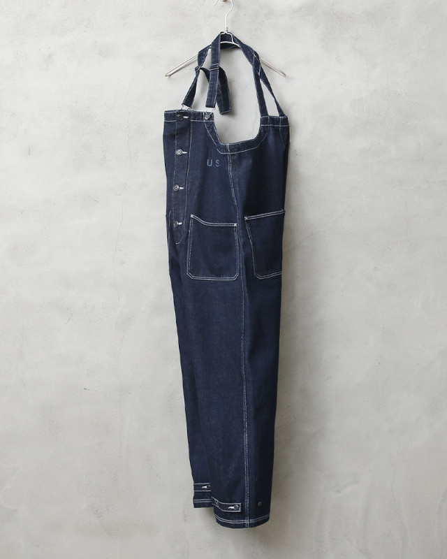 HOUSTON ヒューストン 10037 10038 DENIM DECK PANTS デニム